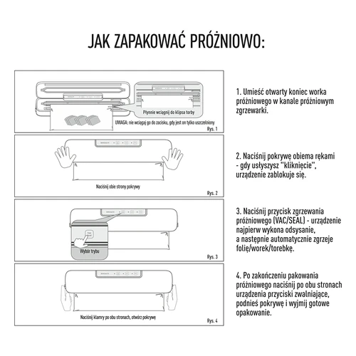 Vakuumski aparat za pakiranje – univerzalen, pistacijast - 9