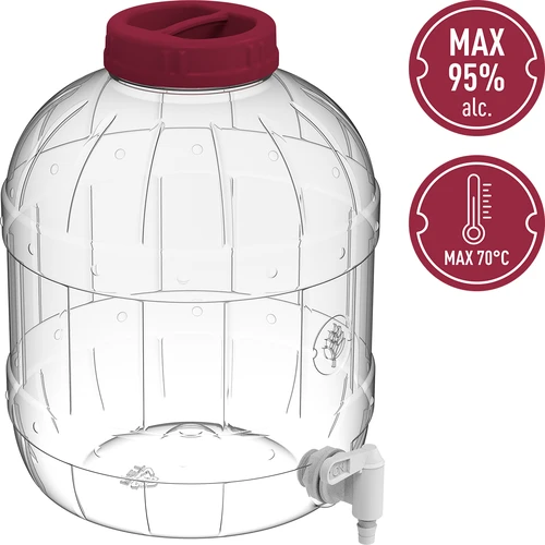 Večnamenski kozarec s pipico 10L - 4