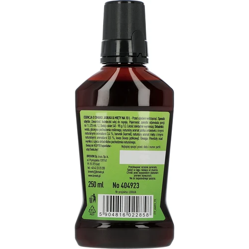 VLEYTO Meta & Jabolko – esenca z naravnimi aromami, 250 ml - 2