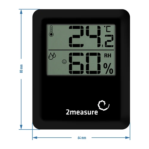 Vremenska postaja – elektronska, brezžična, črna - 6