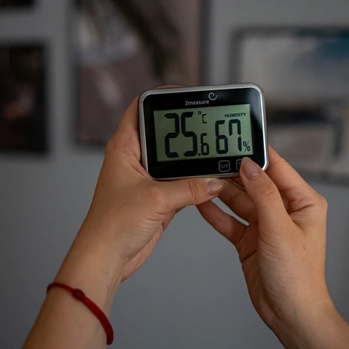 Vremenska postaja – elektronska, brezžična, črna - 9
