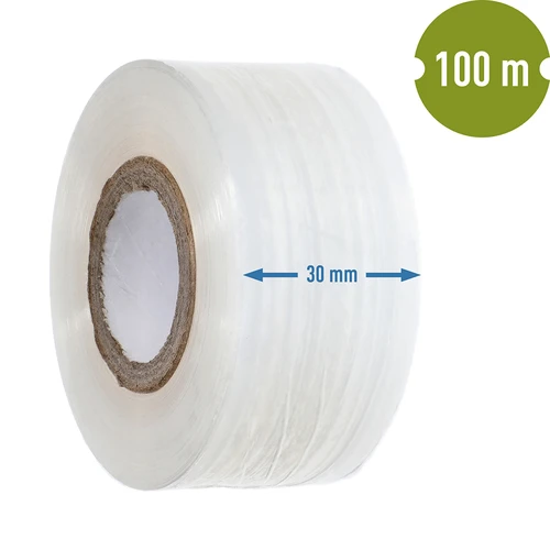 Vrtnarski trak za cepljenje, prozoren, 100 m x 3 cm - 3