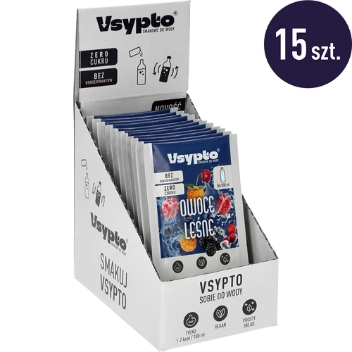 VSYPTO z okusom gozdnih sadežev, 3 g - 10