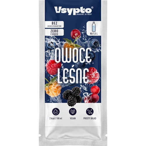 VSYPTO z okusom gozdnih sadežev, 9 g - 2