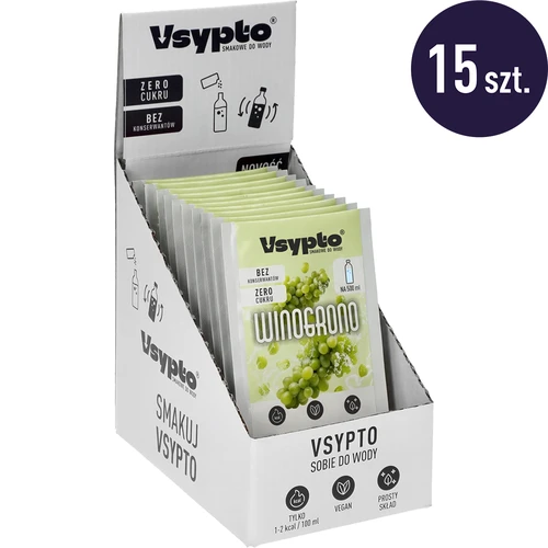 VSYPTO z okusom grozdja, 3 g - 9
