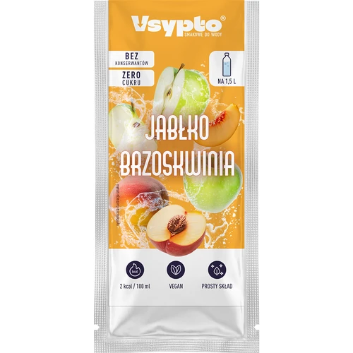 Vsypto z okusom Jabolko-Breskev, 9 g - 2