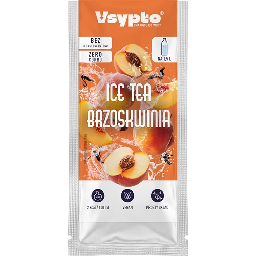 VSYPTO z okusom ledeni čaj breskev, 9g - 2