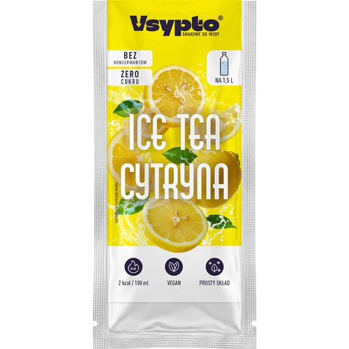 VSYPTO z okusom Ledeni čaj Limona, 9 g - 2