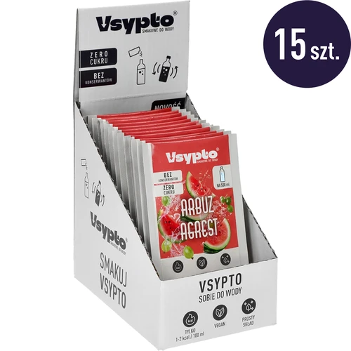 VSYPTO z okusom lubenice in kosmulje, 3 g - 10