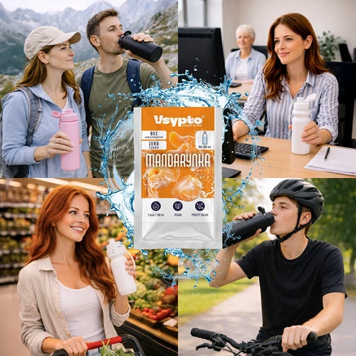 VSYPTO z okusom mandarine, 3 g - 8