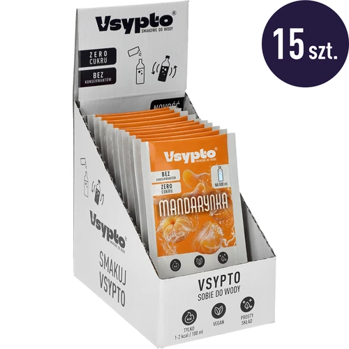 VSYPTO z okusom mandarine, 3 g - 10