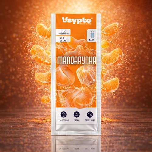 VSYPTO z okusom mandarine, 9 g - 5