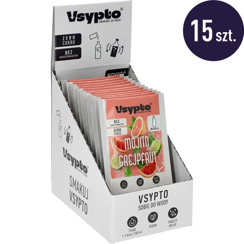 VSYPTO z okusom Mojito grenivka, 3 g - 10