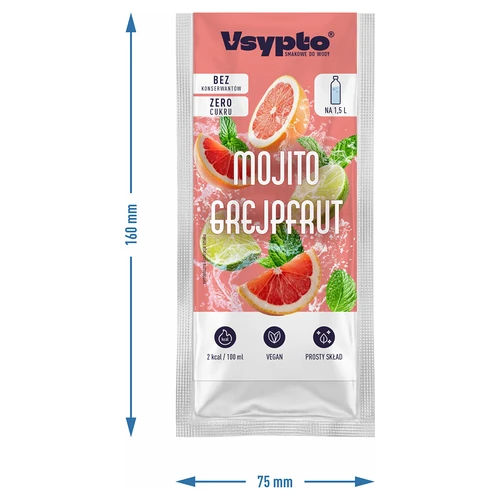 VSYPTO z okusom Mojito Grenivka, 9 g - 4