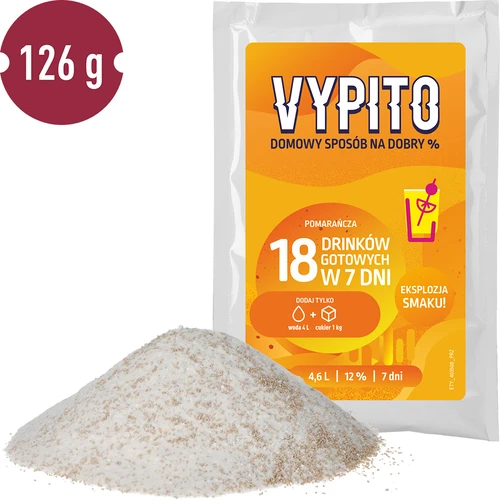 VYPITO 12%, vrečka za 18 drinkov - Pomaranča, 126g - 3