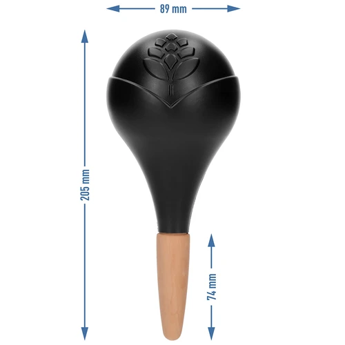 Zalivalna krogla za rastline, mat črna s keramičnim stožcem (v embalaži) 400 ml - 7