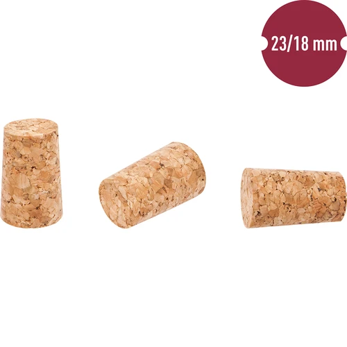 Zamašek iz plute 23/18 mm 20 kos. - 2