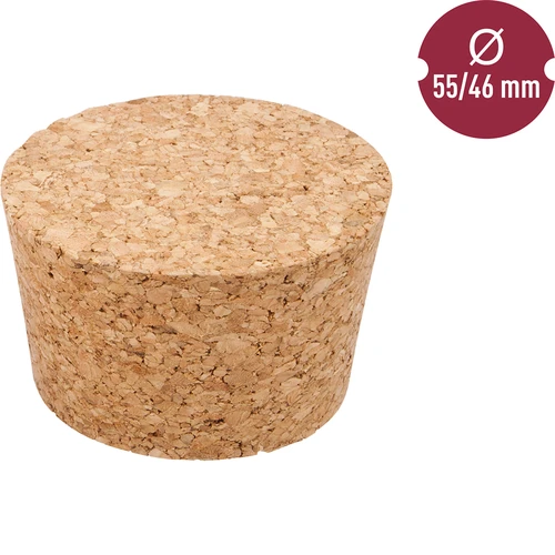 Zamašek iz plute 55/46mm - 2