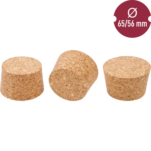 Zamašek iz plute 65/56 mm - 2