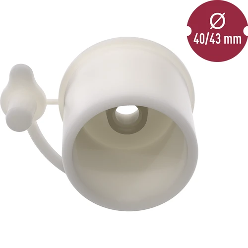 Zamašek za damižano fi 40/43 mm s čepkom - 3