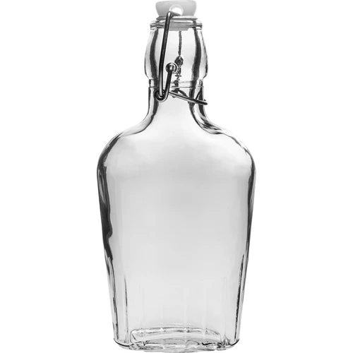 Žepna steklenica 250 ml s hermetičnim zapiranjem.