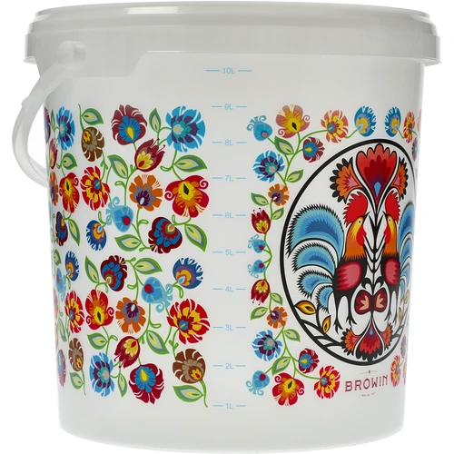 Živilsko vedro GWIOZDA - s pokrovom, 10 L - 3