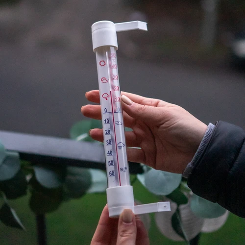 Zunanji bel termometer (-50 °C do +50 °C) 18 cm - 4