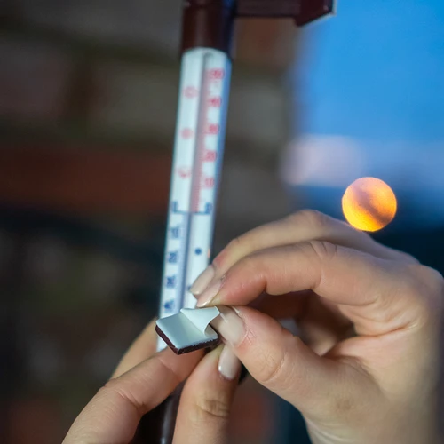 Zunanji rjavi termometer (od -50 °C do +50 °C) 18 cm - 6