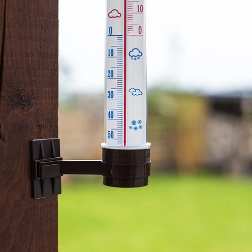 Zunanji termometer, rjav (od -50 °C do +50 °C) 27 cm - 3