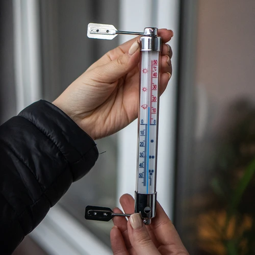 Zunanji termometer s kovinskim ohišjem (od -50 °C do +50 °C) 20 cm - 3