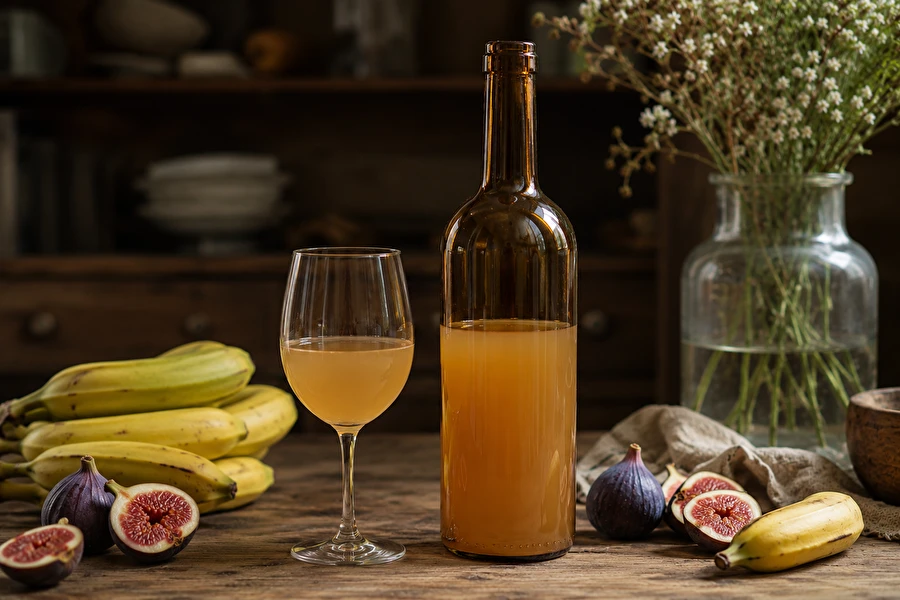 Desertno vino iz fig in banan