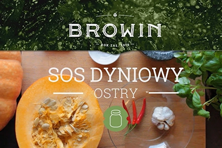 Browin Przepiśnik - Domača pekoča bučna omaka